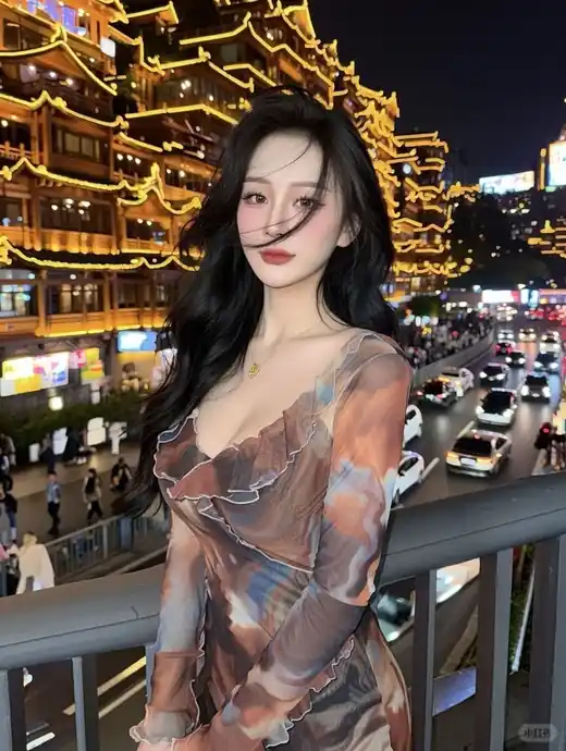 CP034 — 重庆一张照片就能实现洪崖洞